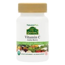 Natures Plus Bron van het leven Tuin Gecertificeerd Biologische Vitamine C - 500 mg, 60 Vegan Capsules - Whole Food Immune Support Supplement, Antioxidant - Vegetarisch, Glutenvrije - 30 porties