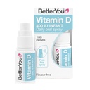 BetterYou D400 Infant Vitamin D Oral Spray - Handig alternatief voor tabletten - Speciaal geformuleerd voor kinderen jonger dan 3 jaar - Eenvoudige en zuivere formulering - Vital voor de ontwikkeling van kinderen - 0,5 oz