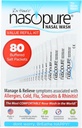 Nasopure Nasal Wash, Value Refill Kit, De Nicer Neti Pot. Sinus Wash Kit, Comfortabele Nasal Rinse 80 Zout Pakjes (3,75 Gram Elk), Nasale Congestie, Koud, Griep, Allergie, Neus Irrigatie Systeem