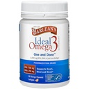 Barlean's Ideale Omega 3 Visolie Supplement, 1000 mg Softgels, Farmaceutische Grade EPA & DHA voor Hersenen, Gezamenlijke, & Hart Gezondheid, Oranje Smaak, 60 ct