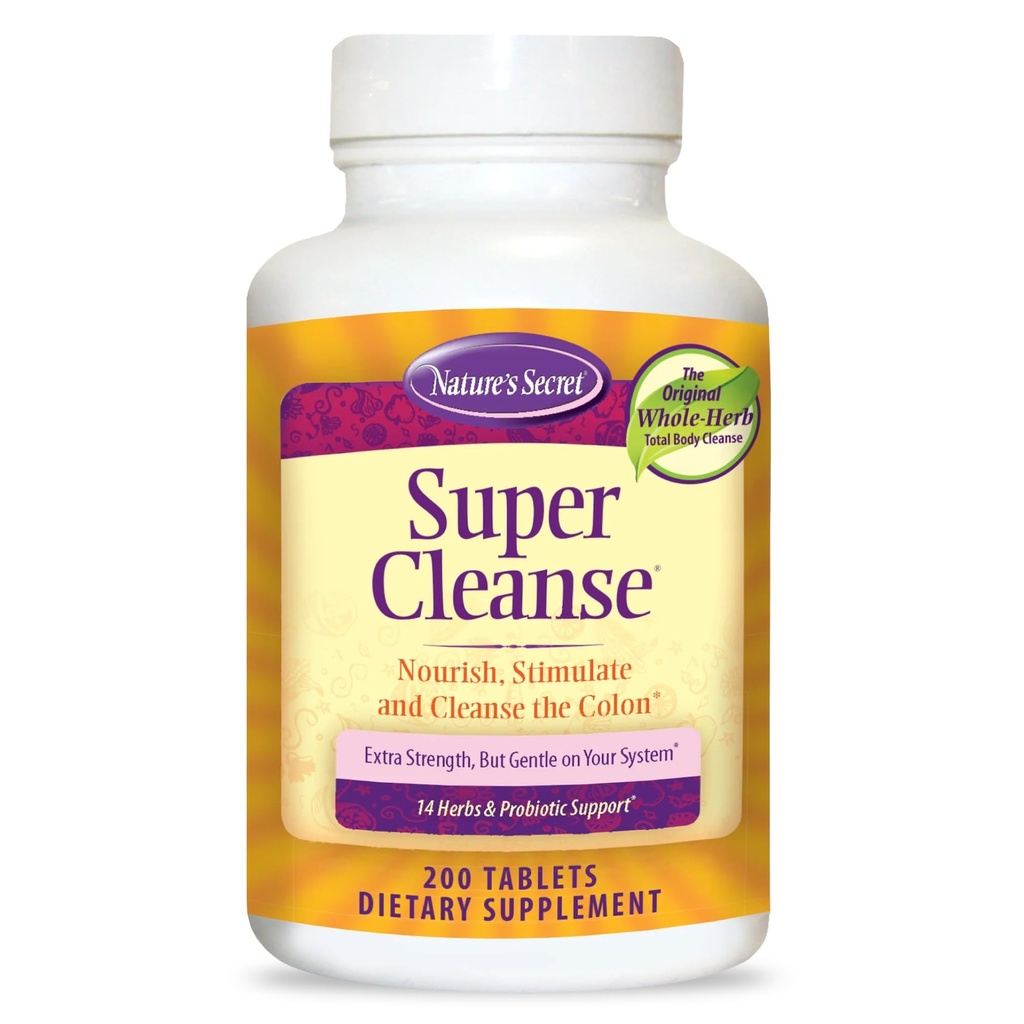 Natuurgeheim - Super Cleanse, 200 tabletten