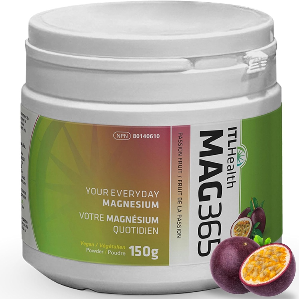 MAG365 Pure Ionic Magnesium Citrate Powder - Natural & Bio available Water-Soluble Supplement met Citroenzuur - Ondersteunt energie, spier, bot en hartfunctie 