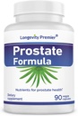 Longevity Prostate Formule met Standaard Saw Palmetto Extract, Extra Srength voor Prostaat Gezondheid en Haarverlies Preventie