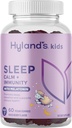 Hyland's Kids Slaap Kalm & Immunity Ondersteuning met Melatonine, Slaaphulp Gummies met Vitamine C, Zink, Vlierbes & Kamille, Helpt met slapeloosheid en rusteloosheid, 60 Vegan Gummies