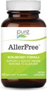 Alle vrije natuurlijke Allergie Ondersteuning Supplement door Pure Essence Labs - Niet Drowsy Pillen voor Sinus en Nasal Health Seizoengebonden Allergieën met Enzymen en Kruiden - 60 Capsules