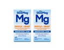 SlowMag MG Muscle + Heart Magnesium Chloride with Calcium Tablets 60 Tellen (Pack of 2)