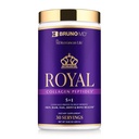 Royal Collageen Peptides, klinisch bewezen, dieetsupplement, verbetert huid & cellulitis, Europese bron, verbetert de look van haar & nagels, gemengd met vitamine C, bot & Joint Supplement