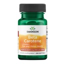 Swanson Beta-Caroteen - Vitamine A supplement ter bevordering van de gezondheid van het immuunsysteem, oog en huid - natuurlijke wellness formule - (250 Softgels, 3000 mcg Elk)
