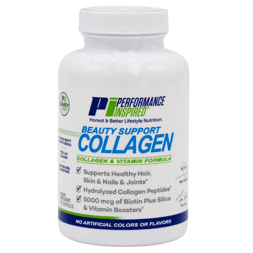 Prestaties Geïnspireerde voeding Collagen Capsules Gewrichts, huid, nagels en schoonheidsondersteuning
