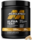 MuscleTech Testosteron Booster voor mannen, AlphaTest - T-Boost Heren Supplement met Tribulus Terrestris & Boron - Daily Male Gym Workout Supplementen voor spiergroei, uithoudingsvermogen en energie - 240 pillen