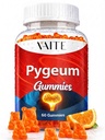 Pygeum Supplement Gummies 500mg - Veganische kauwtabletten met Africanum Bark Extract, plantaardige supplementen voor man, niet-GMO Glutenvrije, suikervrije, gelatinevrije, 60 kauwgom