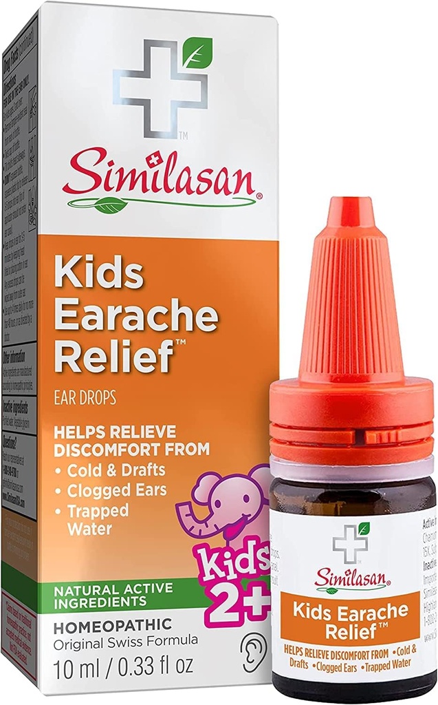 Kinderen oorreliëf druppels .33 OZ