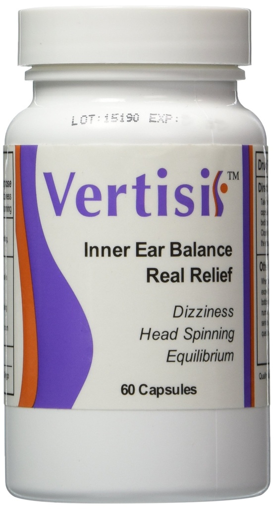 Éradiquez Vertigo avec Vertisil Garanti! (Bouteille unique)60 Capsules; Éliminer Vertigo Fast. Aucun effet indésirable