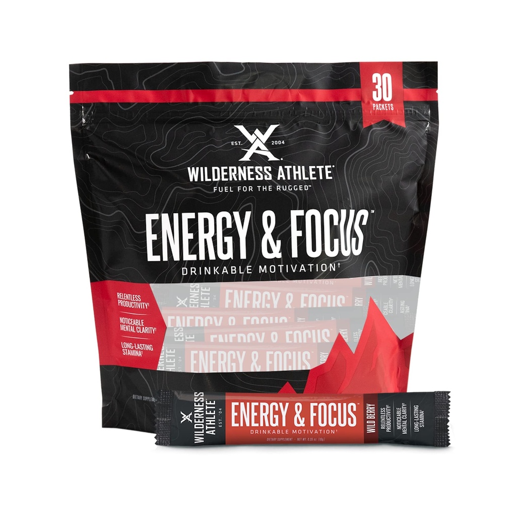 Wilderness Atleet - Energy & Focus 