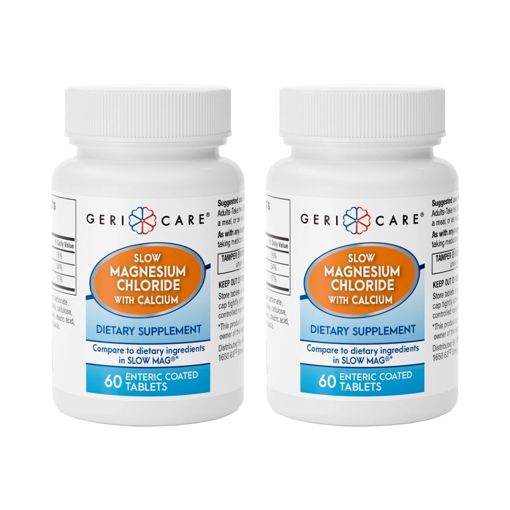 Gericare Langzaam Magnesium- en calciumtabletten van Geri-Care 
