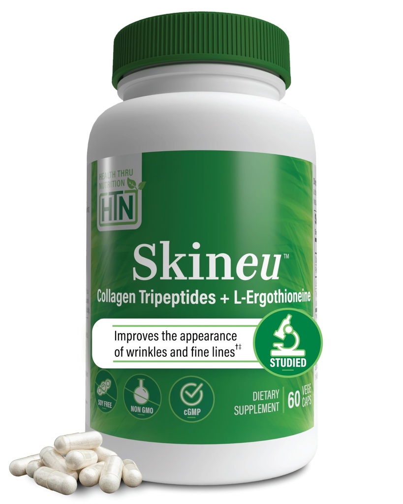 Skineu Collageen Tripeptide + L-Ergothioneine Advanced Anti-Aging Formula 