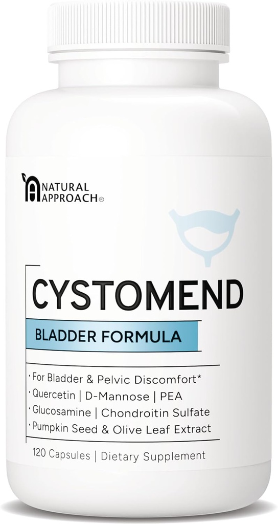 Bladder & Pelvic Discomfort Formule - Ondersteunt minder Flares & Urgency* - Premium Supplement voor Blader & Urinary Health - USA Vervaardigd & Third-Party Getest - 120 Capsules