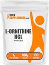 BulkSupplements.com L-Ornithine HCl Powder - Ornithine Supplement, Aminozuren Supplement - Glutenvrij, 1g per portie, 100g (3,5 oz) (verpakking van 1)
