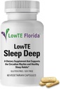 Sommeil profond - 60 Capsules I Supplément de sommeil avec la mélatonine 5mg, Ashwagandha, GABA, Lemon Balm Extract & l Theanine, aide au sommeil pour des rythmes circadiens sains