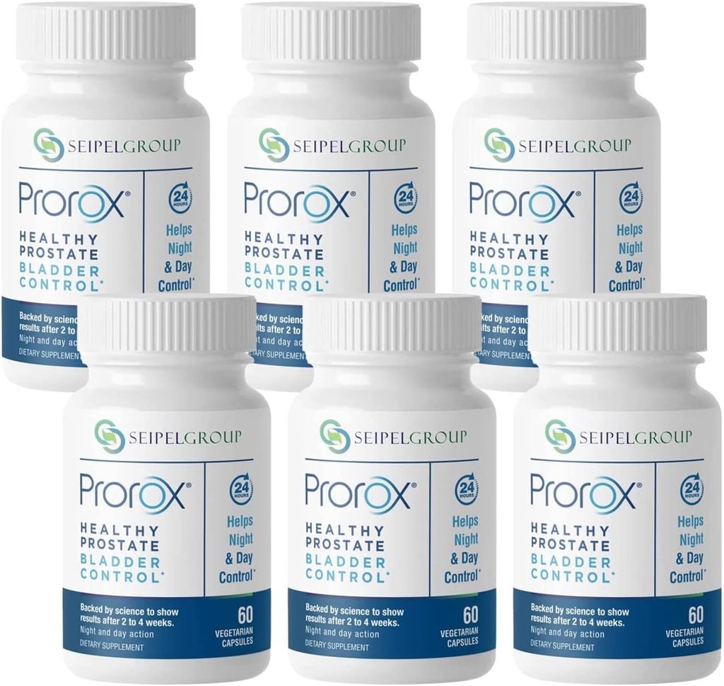 Gezonde Prostaat Blaas controle, Prostaat supplementen voor mannen, Ondersteunt Gezonde Prostaat en Blaas Gezondheid, Bevat Saw Palmetto, Vermindert Urgency, 60 Vegetarische Capsules (360)