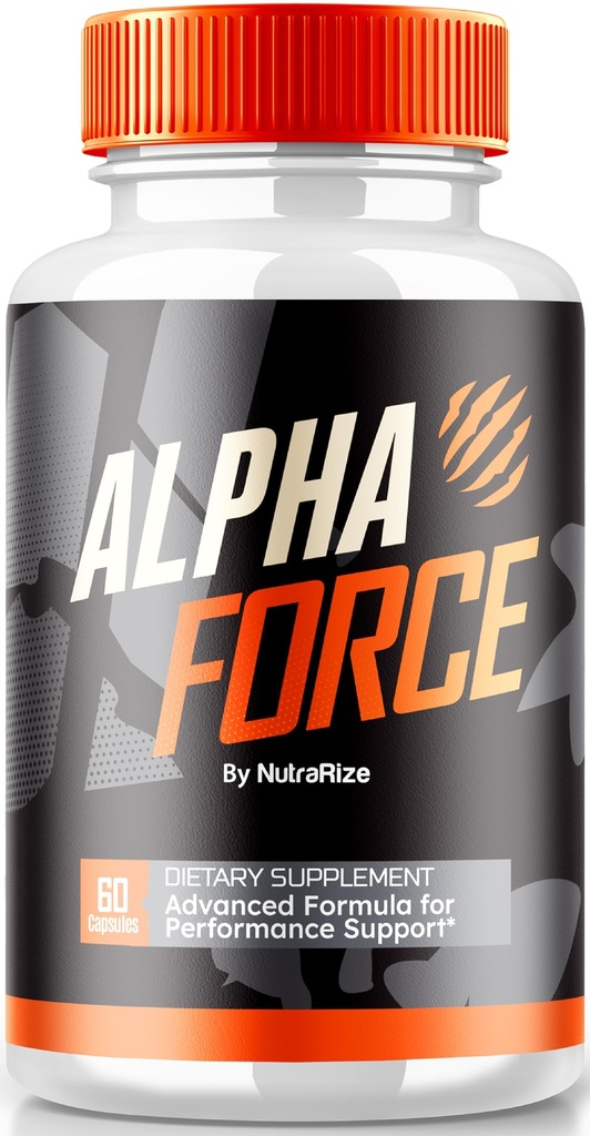 NutraRize Alpha Force Capsules, Alle Natuurlijke Pillen ter ondersteuning van energie en prestaties, Voedingsformule voor algemene gezondheid, Officiële beoordeling (60 capsules)