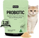 Probiotica voor katten & Kittens - Cat Probiotic Powder for Hairball Prevention, Digestieve Ondersteuning, Immune Health, Prebiotica, en diarree Relief - Geschikt voor binnenkatten & Kittens - 60 Scoops
