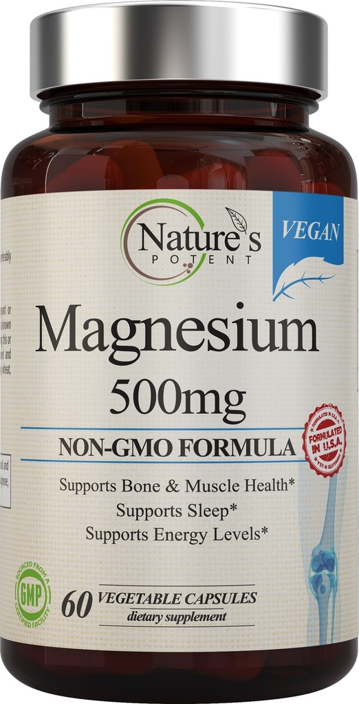 Nature's Potent Magnesium Supplementen 