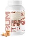 RAW Whey Protéines Poudre Isolée, Croûte de cannelle (Protéines Itholates de l'UMC) - 100% Poudre de nutrition pour la croissance et la récupération des muscles alimentée par l'herbe - faible teneur en glucides, naturellement aromatisée - 25 portions