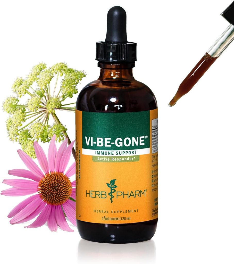 Herb Pharm Virattack Liquid Herbal Formula met Lomatium voor actieve immuunsysteem ondersteuning - 4 Ounce