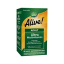 La nature est vivante ! Ultra-multivitamines adultes, favorise le métabolisme de l'énergie, le coeur et la fonction musculaire*, avec des vitamines B incluant le B12 méthylé, sans gluten, 60 comprimés