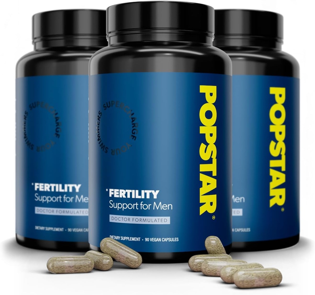 Vruchtbaarheidssupplement voor mannen - Doctor Geformuleerd - Made in The USA - Mannen prenatale vitamines - Mannelijke vruchtbaarheidssupplementen - Booster - Tel en Motility Activator - 90 Vegan Capsules (3 maanden levering)