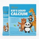 Ageless Kids Liquid Calcium Supplement, om Bones, Vitamine D, Zink en Magnesium te kweken, met Zeebasextract - Hoge Absorptie, Immune Ondersteuning, Glutenvrije - 25 ml (15 Tellen)