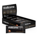 Wellcome Salted Caramel Marine Collageen Proteine Bar met Reishi Mushroom voor energie- en immuunondersteuning - Adaptogenic Snack Bar - Dairy Free Health Bar voor functionele actieve levensstijl (pakket van 12)