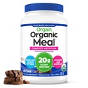 Orgain Organic Vegan Meal Replacement Protein Powder, Romige Chocolade Fudge - 20g Plant Based Protein, Glutenvrij, Zuivelvrij, Lactosevrij, Sojavrij, Geen Suiker Toegevoegd, Voor Smoothies & Shakes - 2.03lb