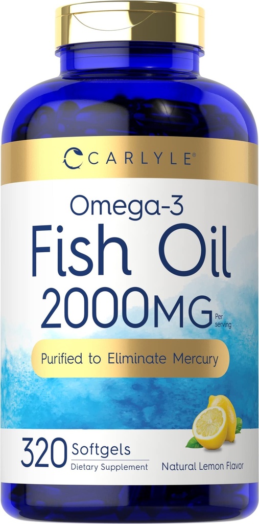 Carlyle Fish Oil Omega 3 Supplementen 