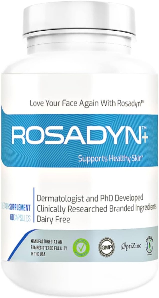 Supplément soin de la peau de Rosacea pour la rougeur du visage, des yeux et du nez