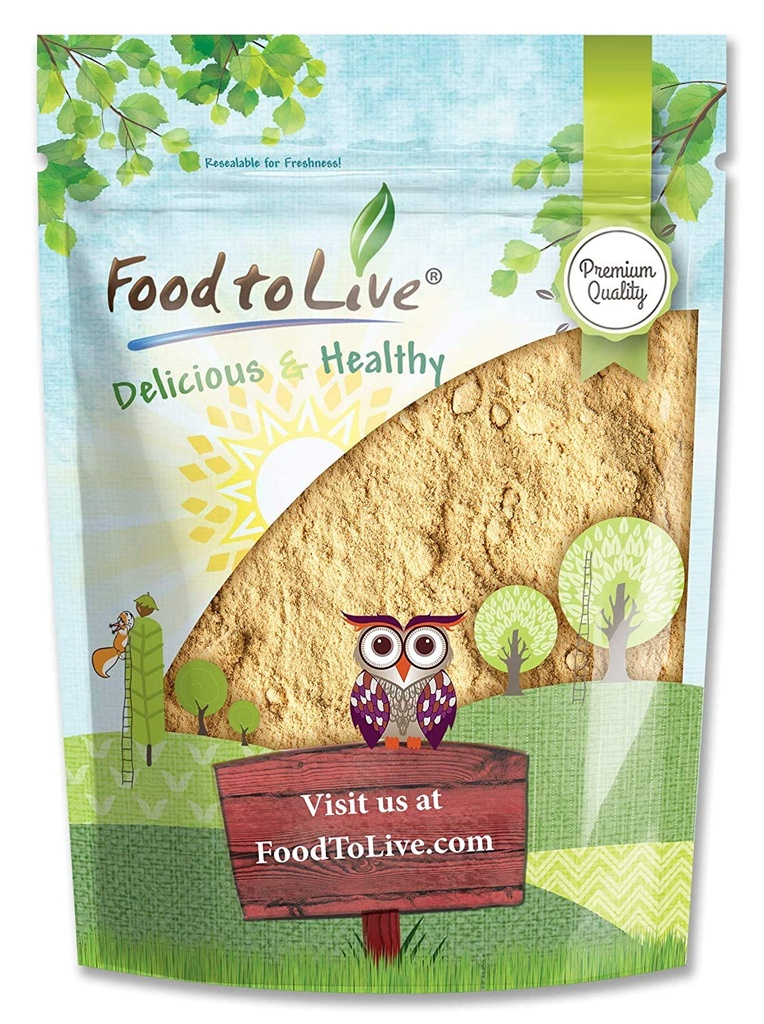 Food to live Yellow Maca Powder, 8 Ounces 