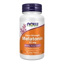 NU Voedingssupplementen, Melatonine, Extra Sterkte 10 mg, Gratis Radical Scavenger*, Gezonde Slaapcyclus*, 100 Veg Capsules