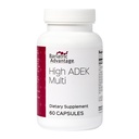 Bariatrische Voordeel Hoge ADEK Multi - voor patiënten met bariatrische chirurgie - Multivitamine met vitamine A, D, E, K & Trace mineralen - 100%+ DV van ADEK - 60 capsules