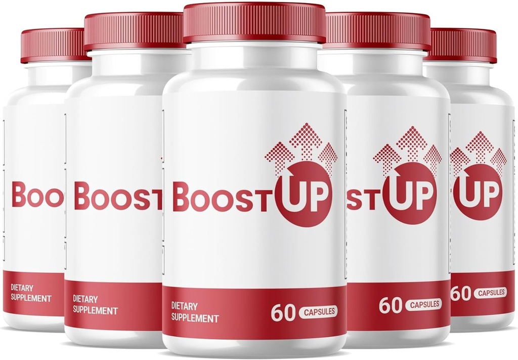 SPRESSO (5 Pack) Boost Up Capsules, Officiële Boost Up voor mannen, Alle natuurlijke BoostUp Capsules, Premium Boostup voor ondersteuning Mannelijke gezondheid en welzijn, Premium Boost Up (300 Capsules)
