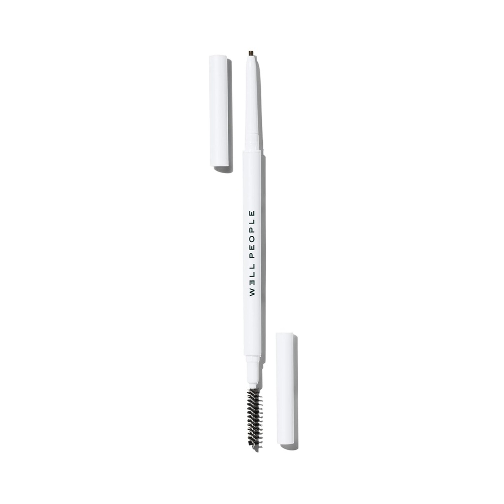 Well People Expressionist Brow Potlood, definiëren Brow Potlood voor een natuurlijke afwerking, ultra-fijn Tip voor totale precisie, Vegan & Wuelty-free, Deep Brown