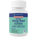 WELMATE - Allergie Relief - Loratadine 10 mg - 24-uursrelief Antihistamine - Non Drowsy - Runny Nose - Sneezing - Itchy Nose & Throat - Watery Eyes - Indoor & Outdoor Allergie Medication - 100 Tel.