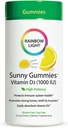 Regenbooglicht - Sunny Gummies Vitamine D3 1000 IE, Ondersteuning voor gezonde botten, spieren, en immuniteit in een familievriendelijk kauwbaar met vitamine D3, Sojavrij, Glutenvrij, Zure citroen, 50 Gummy druppels