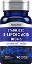 Piping Rock gestabiliseerd R-Lipoïnezuur 100mg 