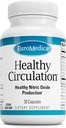 EuroMedica Gezonde Oplage - Dieetsupplement voor Gezonde Oplage Ondersteuning - Gezonde Bloedstroom en Hartfunctie Hulp - Non-GMO & Vegan Capsules - 30 Capsules (30 Servings)