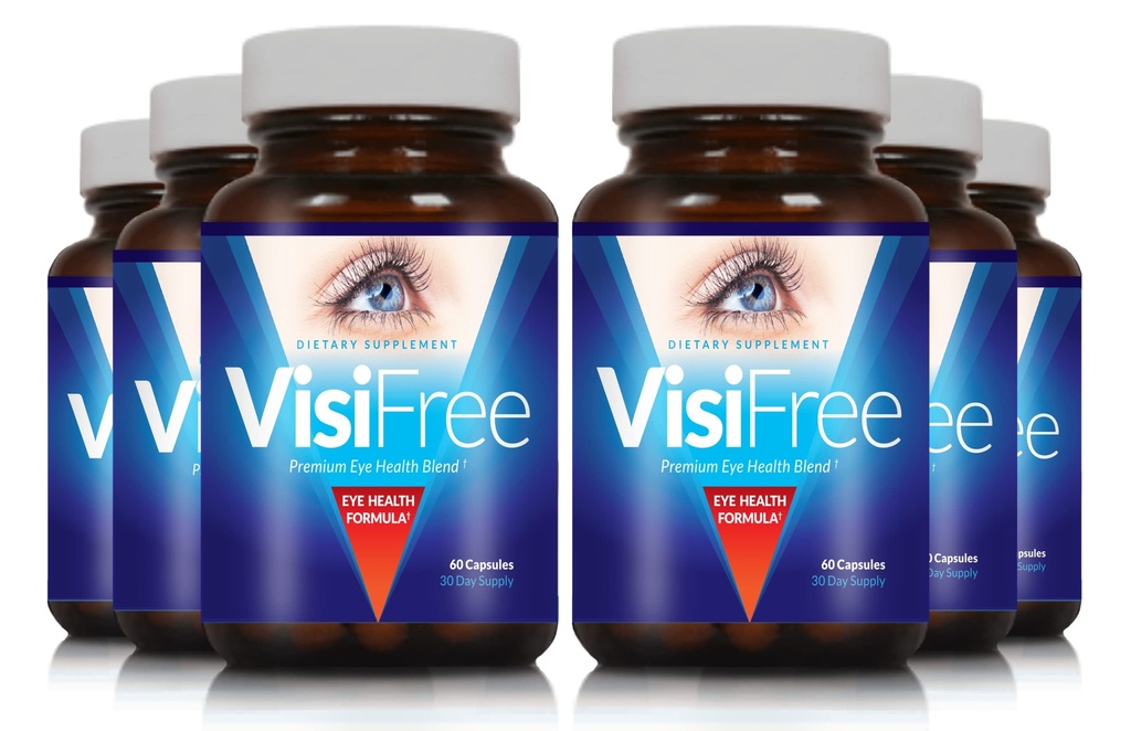 Eye Supplements for Adults - Best Capsules for Eye Health - Includes Vitamine & Mineral for Healthy Clear Vision - Capsules for Eyesight Improvement - 6 Pack