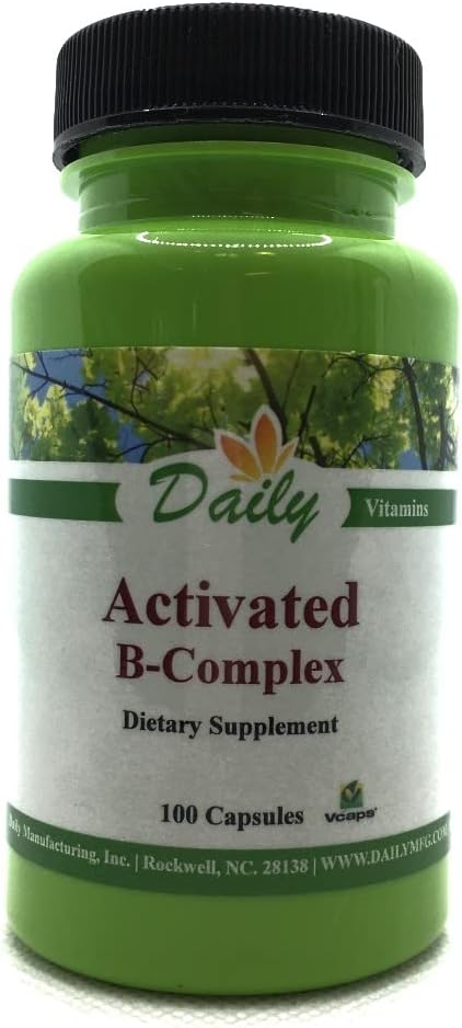 Dagelijkse productie geactiveerd B-complex (actieve vormen van multi-B vitamines)