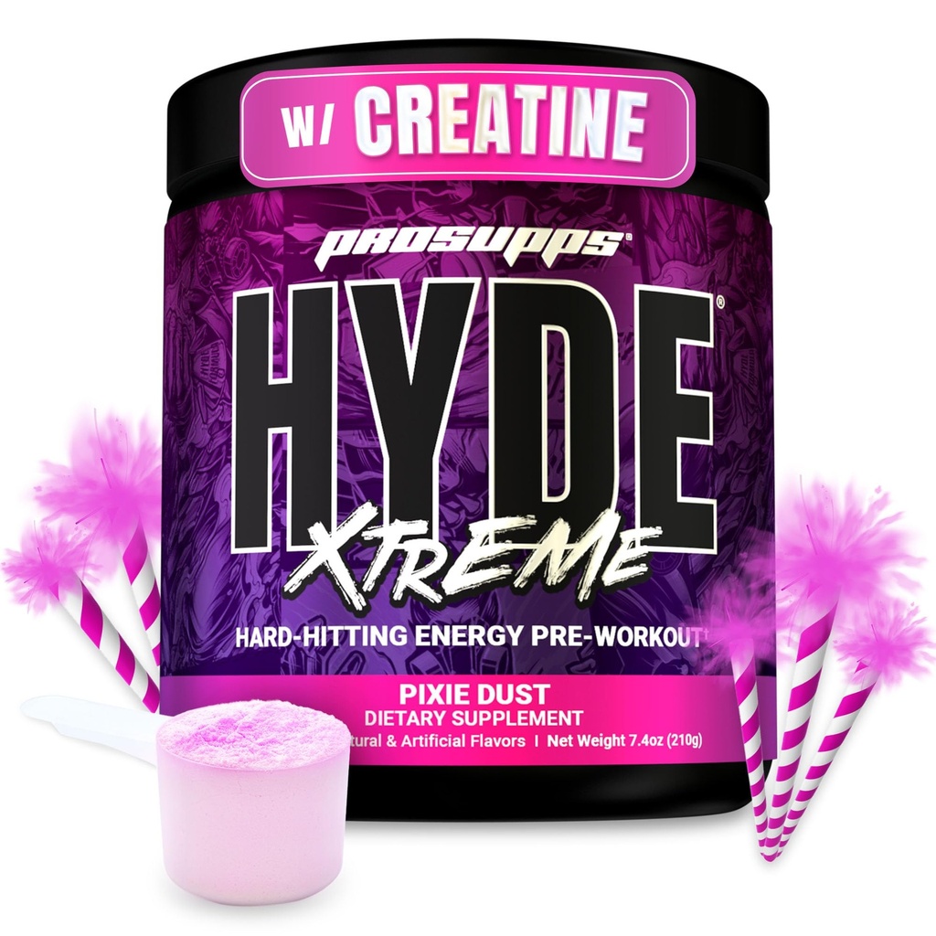 PROSUPPS de heer Hyde Xtreme Pre Workout Powder met Creatine, Beta Alanine & Cafeïne 