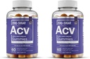 Essentiële elementen Zero-Sugar ACV Apple Cider Vinegar Gummies van 