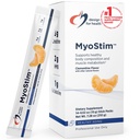 Designs for Health MyoStim - HMB + Collageen Peptides Powder with L-Leucine + Creatine to Support Healthy Aging - Kan helpen verminderen Leeftijd-gerelateerde spierverlies - Clementine-Flavored Drink (14 Stick Packs)